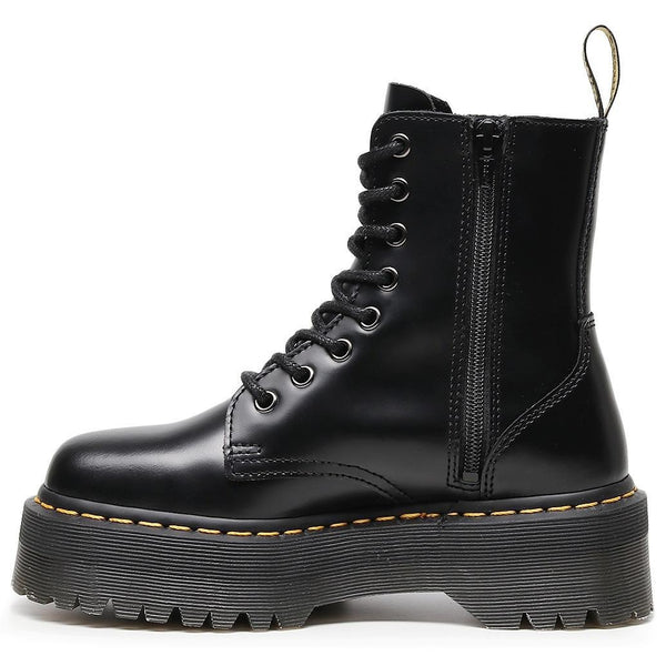 8 Eyelet Lace Up Martin Platform Boots for Womens - Premiwear.com